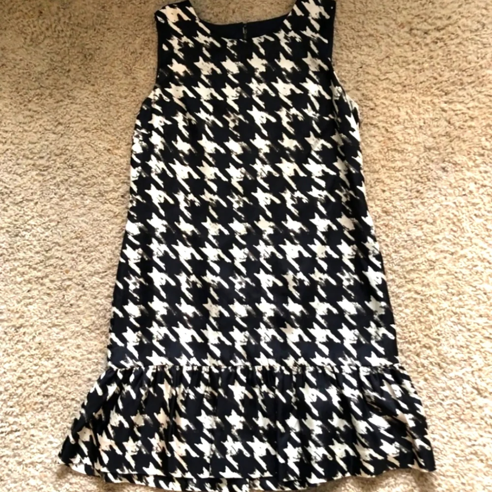 ✔️✔️Reduced✔️✔️J.Crew Houndstooth Dress - Picture 1 of 3